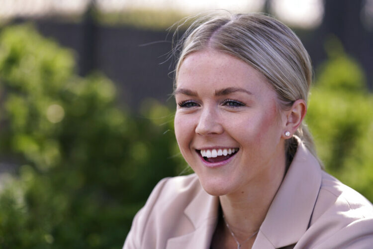 Leavitt, 25, cites youth in bid to be youngest congresswoman